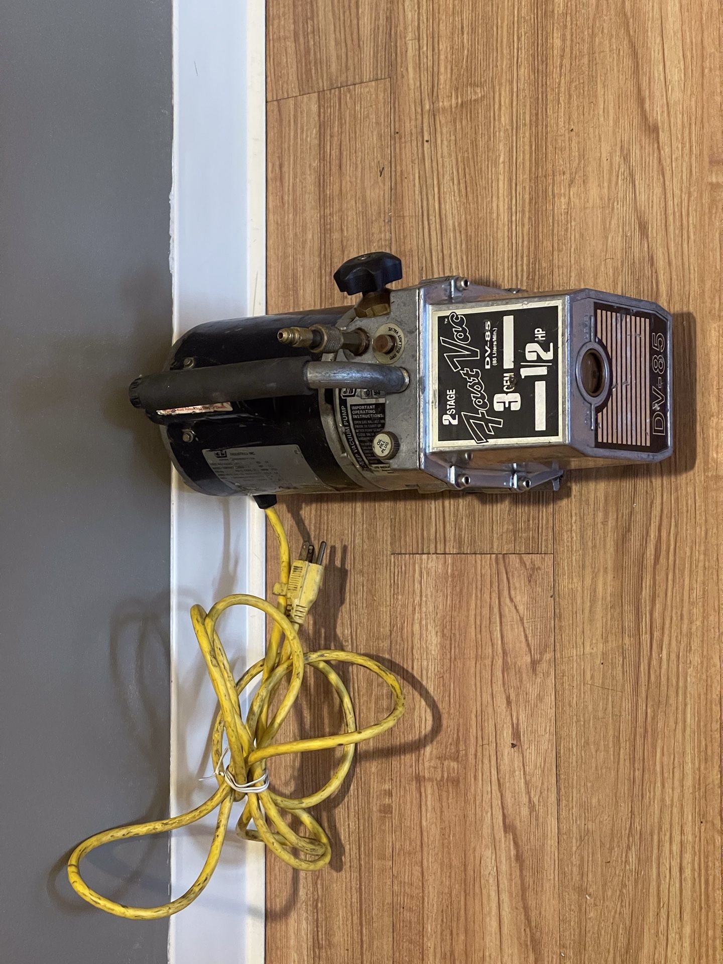 Fast Vac 1/2 HP 2 Stage DV85