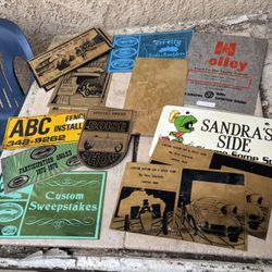 Vintage Metal Signs