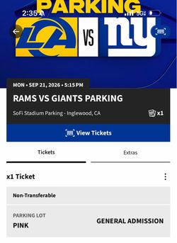 Rams Vs Giants