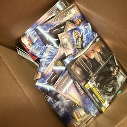 Marvel, basketball and football  base cards