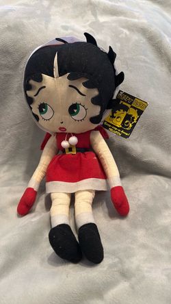 Betty Boop Christmas Plush Doll with Tag