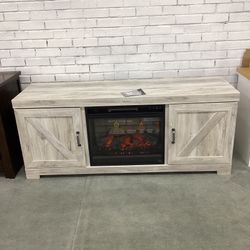 Bellaby 63" TV Stand with Electric Fireplace