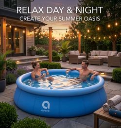 (71x29) inches Thickened Inflatable Swimming Pool,