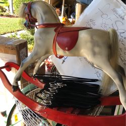 Wooden European Rocking Horse