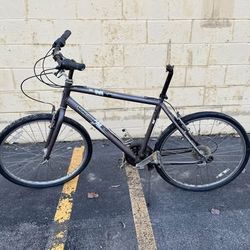 Mongoose Kaldi Single Mountain Bike. Needs seat and wheels. Came from estate. Not sure what else.