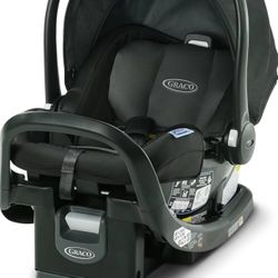 SnugRide SnugFit Infant Car Seat, Anti Rebound Bar for Extra Safety, No-Rethread Harness, LATCH Equipped, Baby Car Seat, Gotham