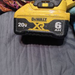 DeWalt 20w Xr 6ah Battery