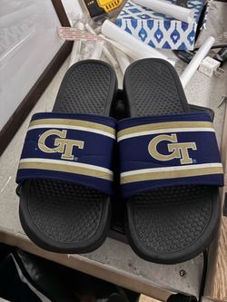 GT Georgia tech slides size 11-12 large