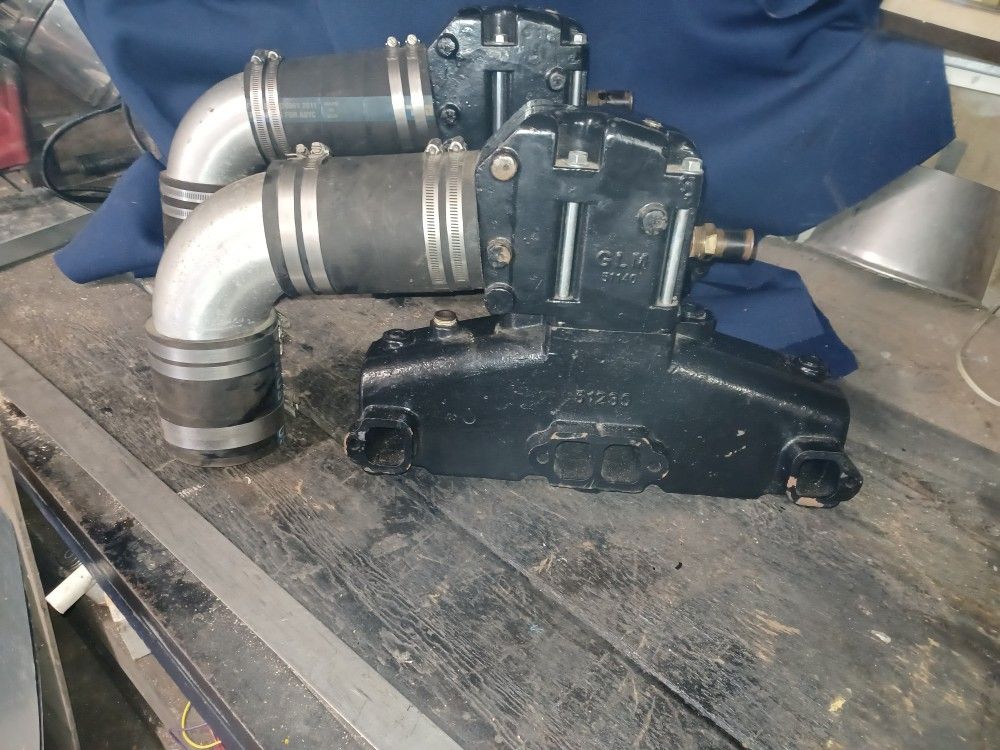 Exhaust Manifold For 350 V8 Boat Exhaust MANIFOLD