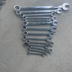 14- Mac Metric Combination Wrenches 