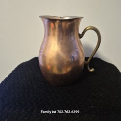 Personally Picked Vintage Copper Pitcher Last One $20