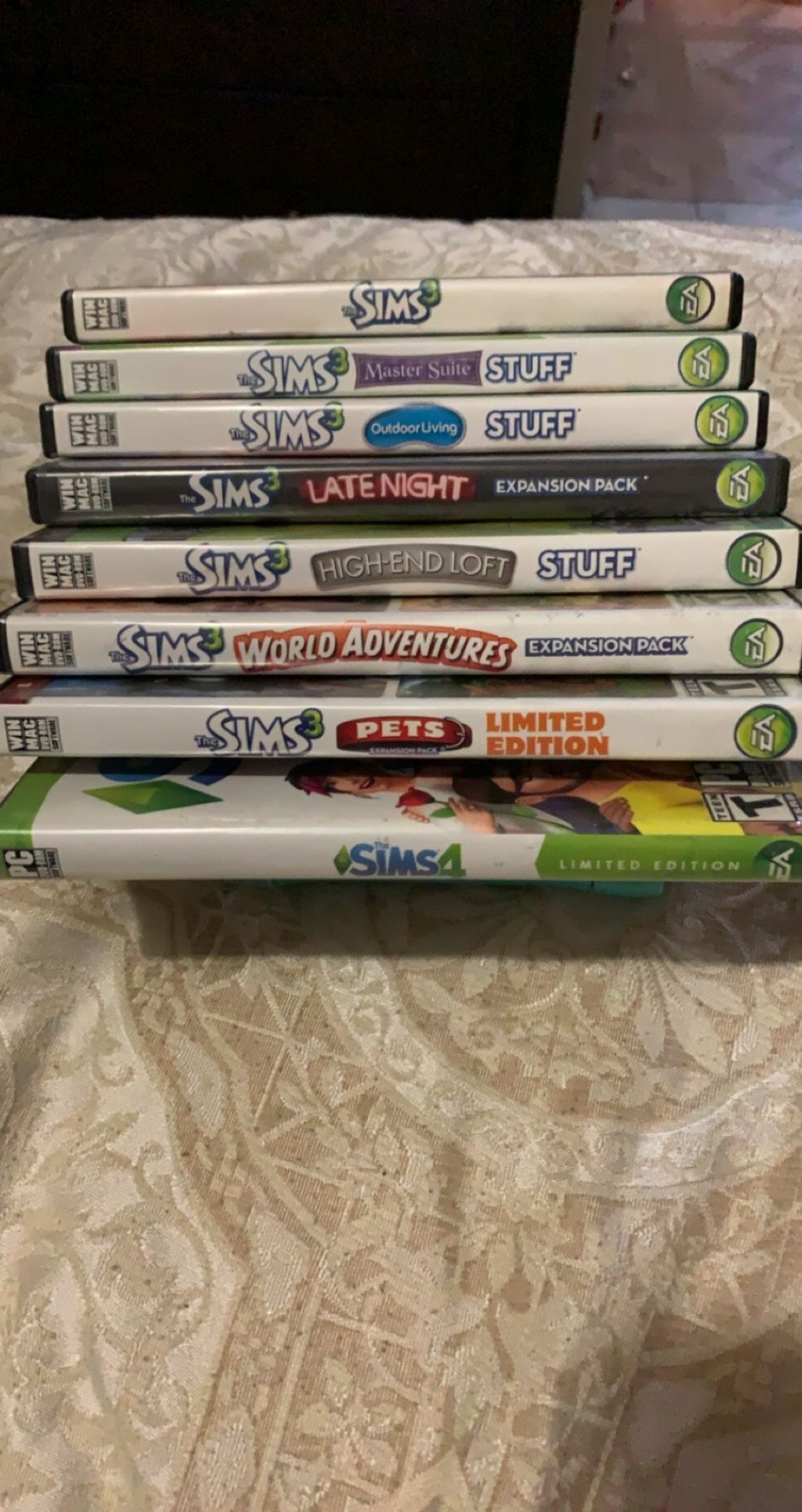 PC sims 3 and 4 and plus expansion pack