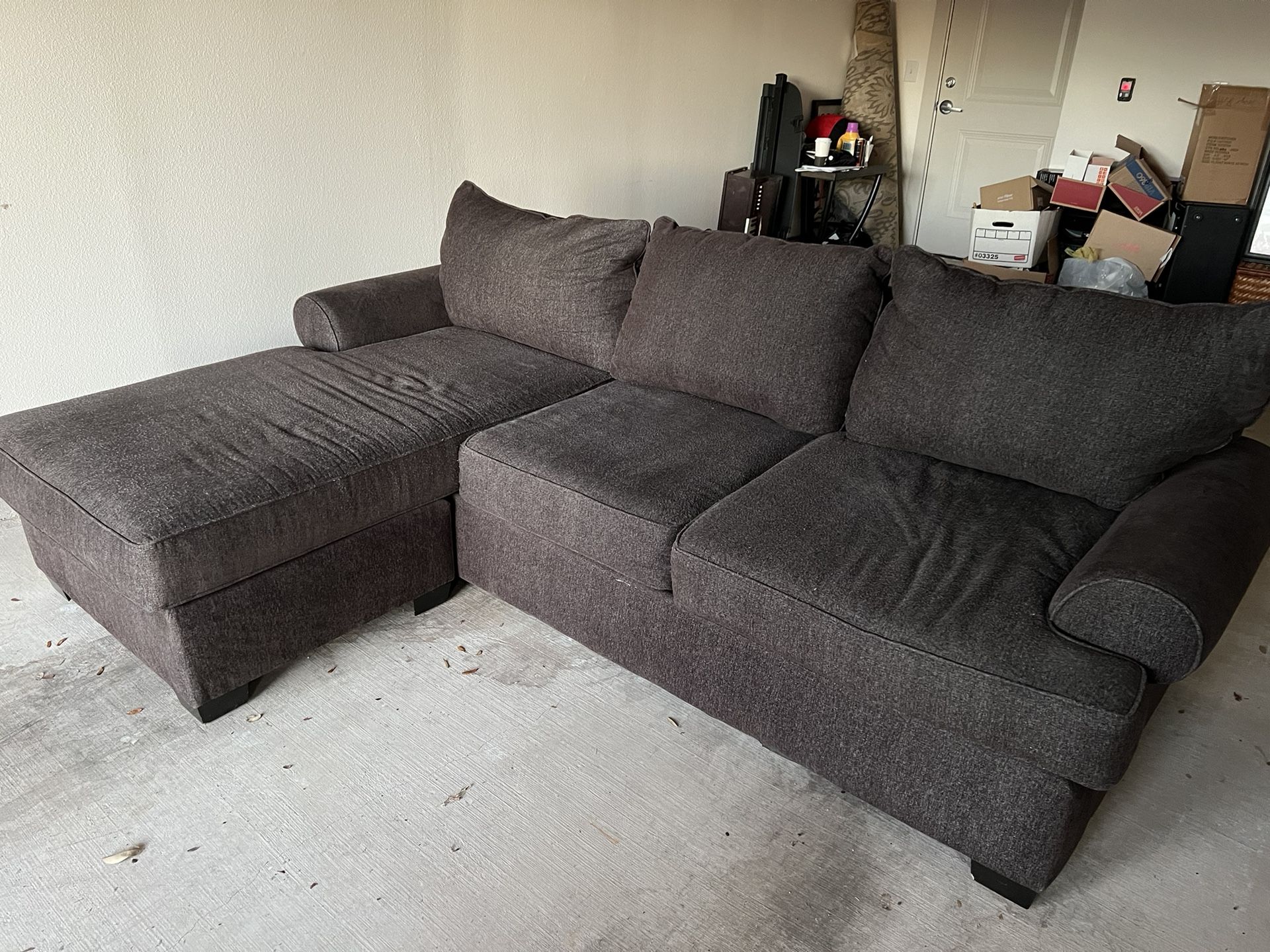 Beautiful L Shaped Sofa Marked Down To $250  From $700
