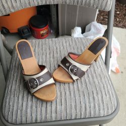 Coach Wedge Shoes Size 5