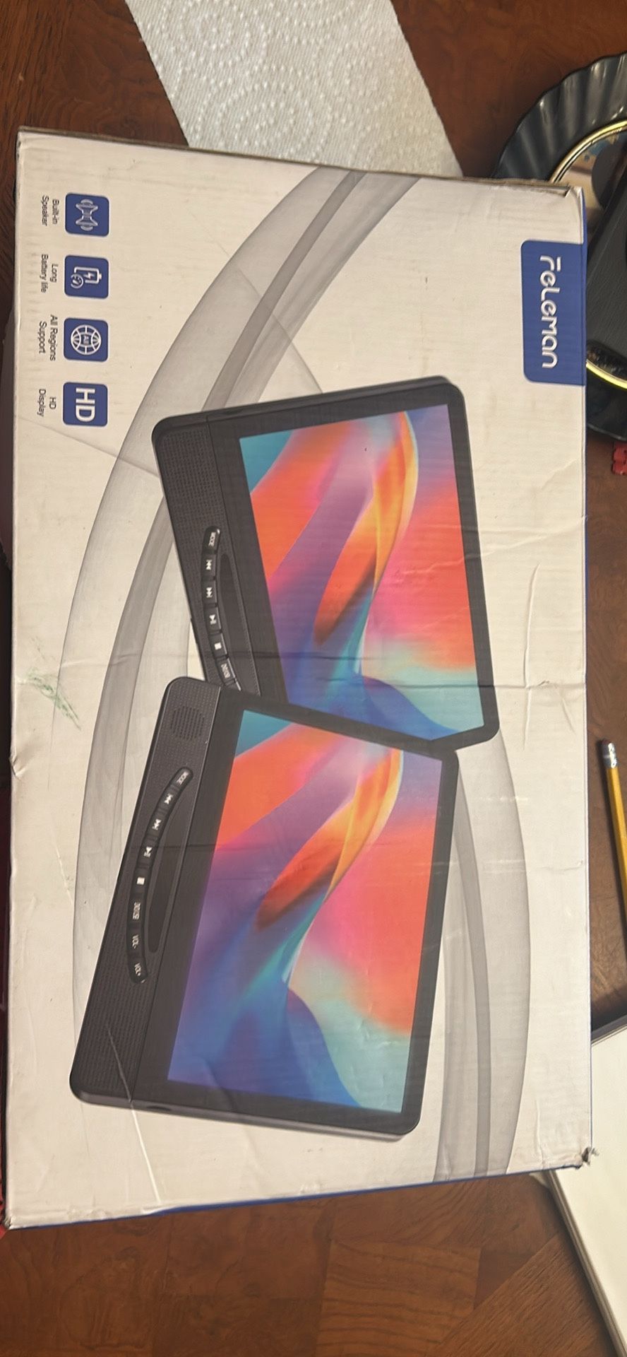 Feleman Duel DVD/Hdmi Player/monitor