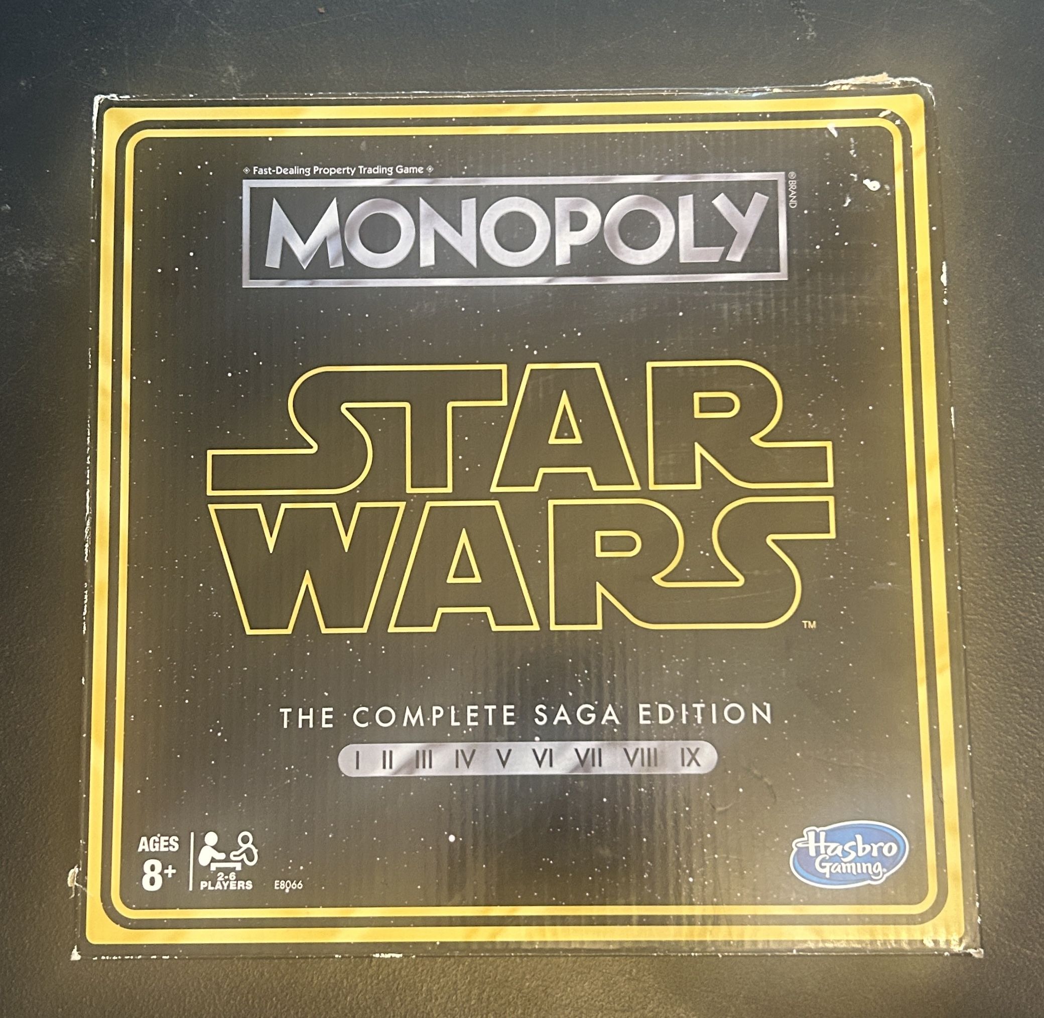 Star Wars Monopoly, The Complete Saga Edition
