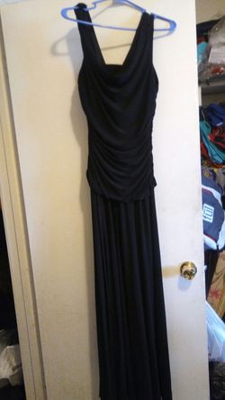 Black gown