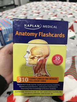 KAPLAN MEDICAL Anatomy Flashcards