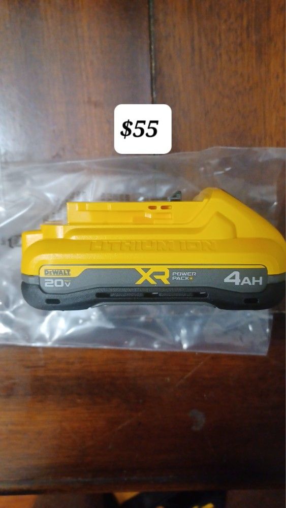 Dewalt Battery 20v XR 4ah