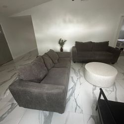 Two Sofas 