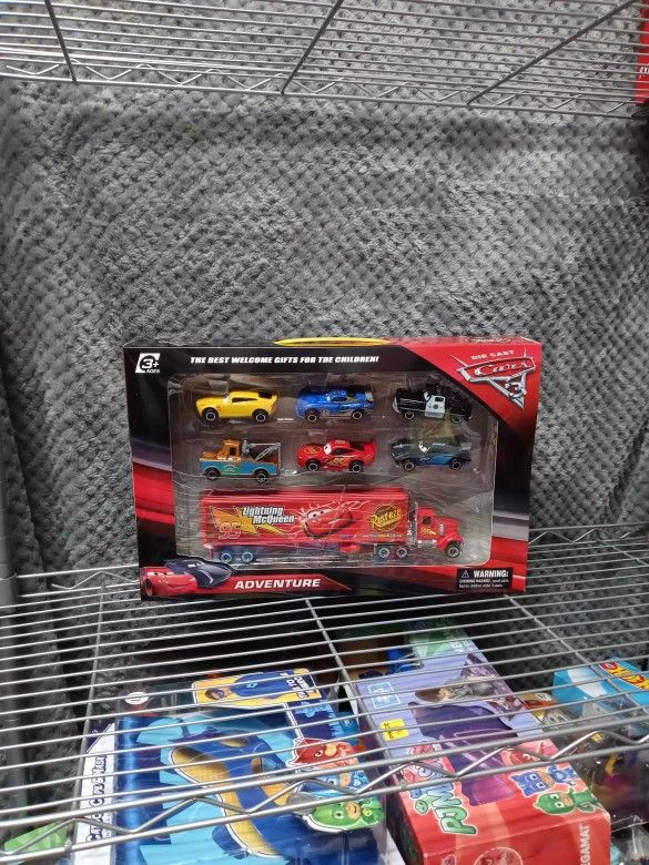 CARS 7 PIECE SET