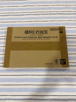 One Piece Premium Card Collection Best Selection Vol. 2 ENGLISH - SEALED IN BOX