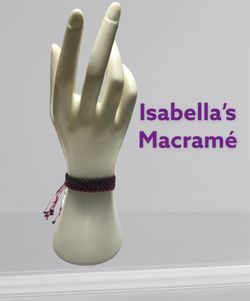 Adjustable Macrame Bracelet
