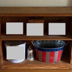 This End Up Wood Bookshelf