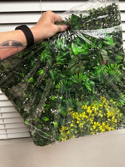 Fake plant decoration squares 20x20