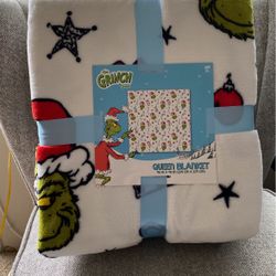 The grinch Christmas Blankets 