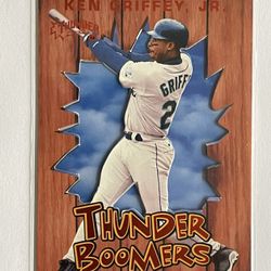 1998 fleer Ken Griffey Thunder Boomer 