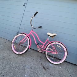 Pink Beach Cruiser