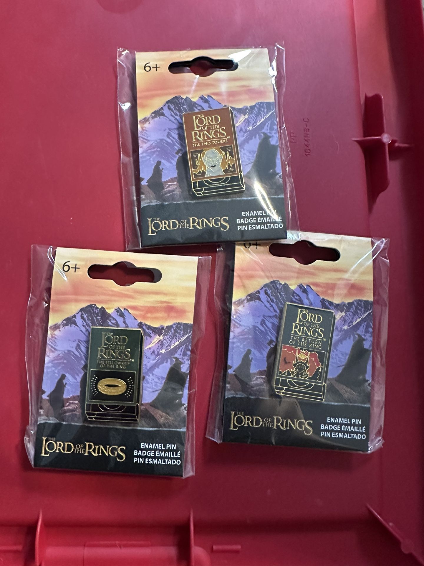Lord Of The Rings Enamel Pins