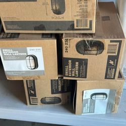 Small Exterior Wall Lantern 240 235 Black Finish