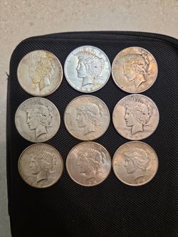 Peace Silver Dollars.  $52 each. 5 or more $48 each