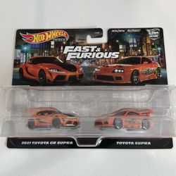 Hot Wheel Fast And Furious Premium Toyota Supra