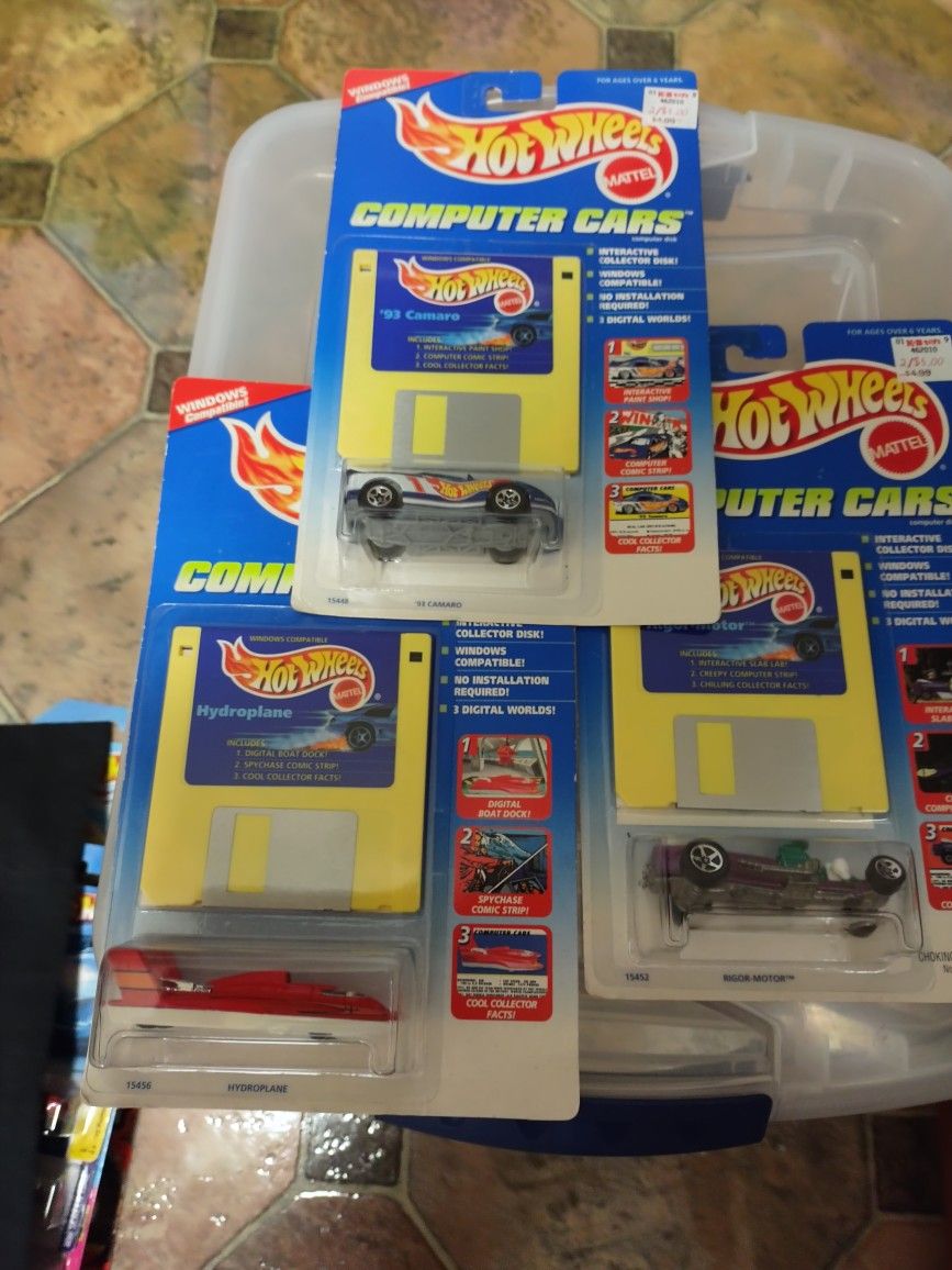 Hot Wheels Computer Cars