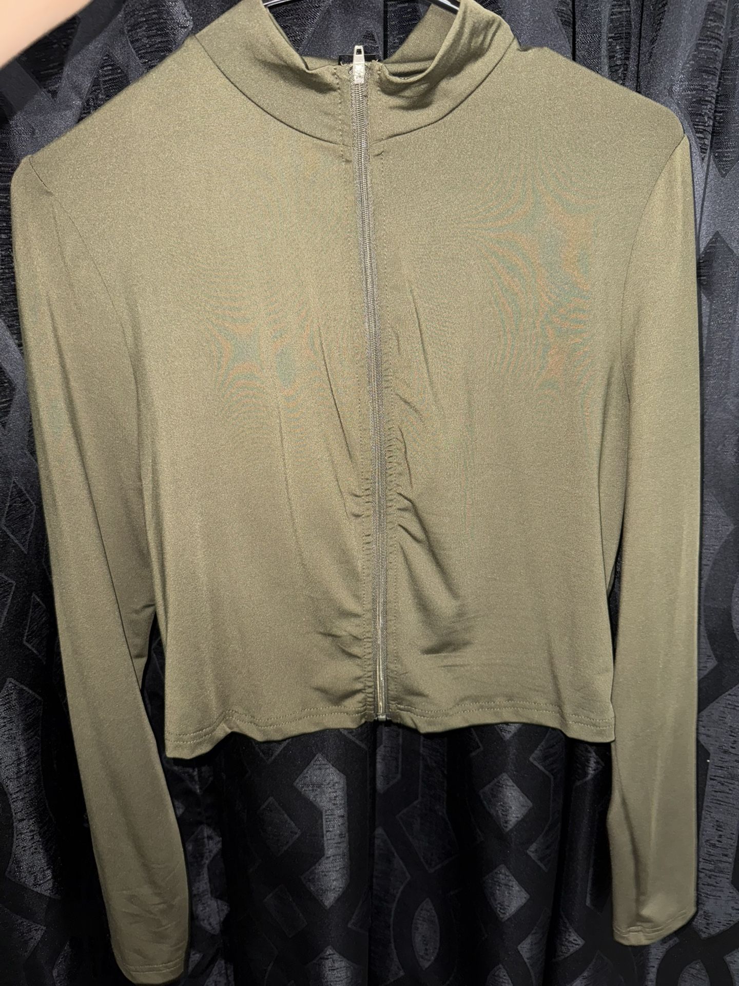 Green Lululemon Dupe Jacket