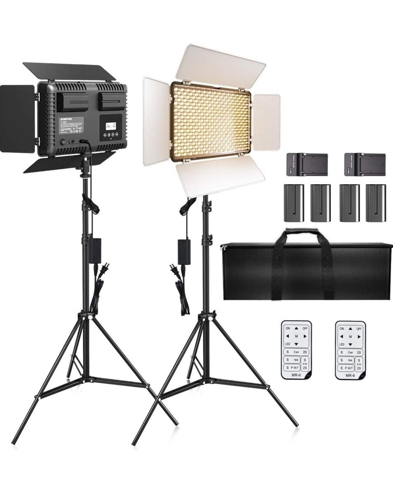 LED Video Light,  Photography Lighting Kit  Camera Studio Light 