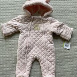 Baby girl Bunting Coverall 