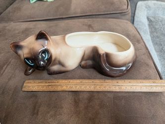 Antique  cat planter