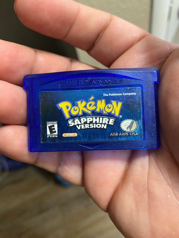 Pokemon Sapphire GBA