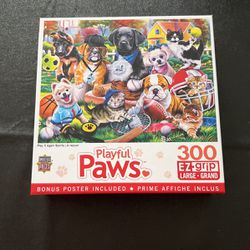 Playful Paws 300 Piece Puzzle