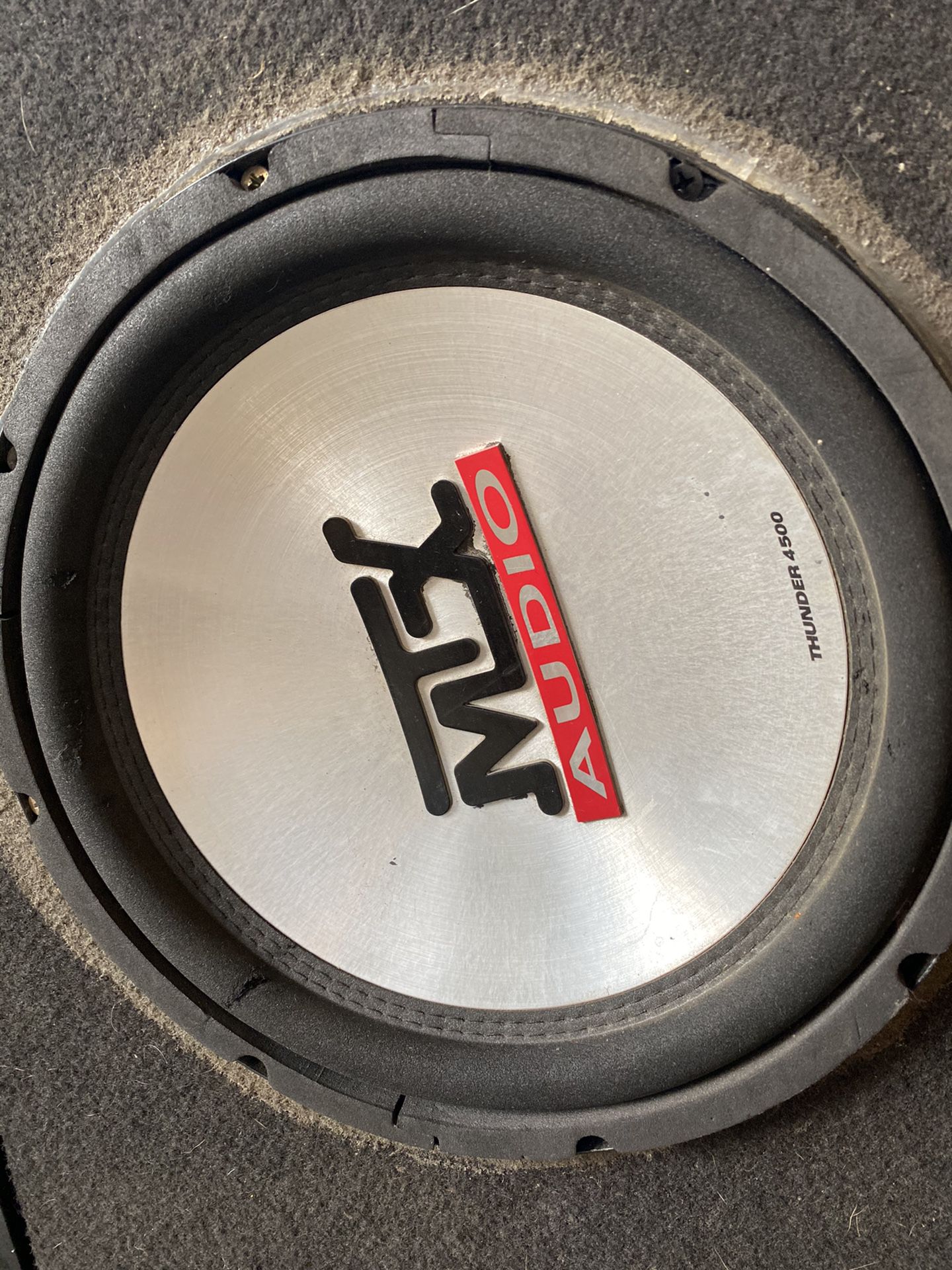 Mtx audio speakers and amp
