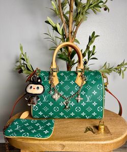 Louis Vuitton Speedy Bag Brand New Duffle Bag with Box and Dust cover with accessories