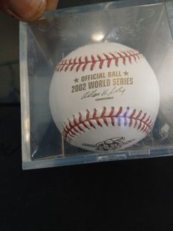 2002 Authentic World Series Baseball