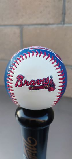 MILLER ( ATLANTA BRAVES ) TAP HANDLE .DODGERS & ANGELS BOBBLEHEADS AVAILABLE. ( ALSO PLENTY OF NEON SIGNS / LIGHTS AVAILABLE FOR SALE )