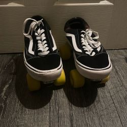 Custom Roller Skating Vans SZ10