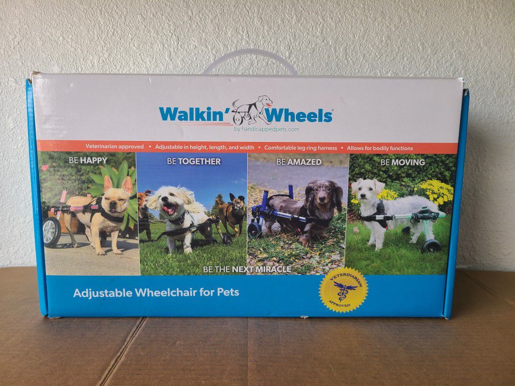 Walkin' Wheels Adjustable Wheelchair for Small Dogs