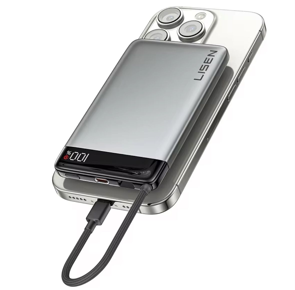 LISEN 10000mAh Multifunction Portable Power Bank